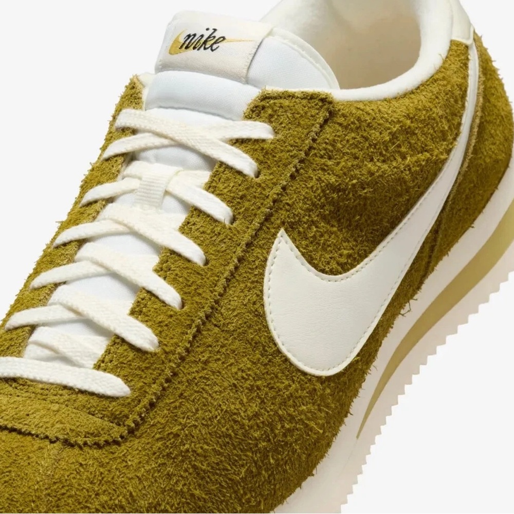 Nike Cortez SE Pacific Moss Suede Lace Up Sneakers HF3142-300 Men's Size 13 - Picture 5 of 8